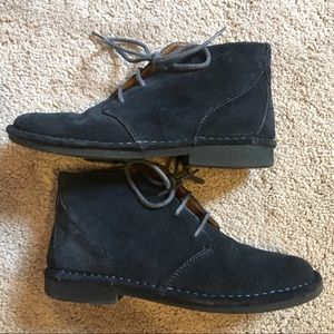 Suede Ankle Booties